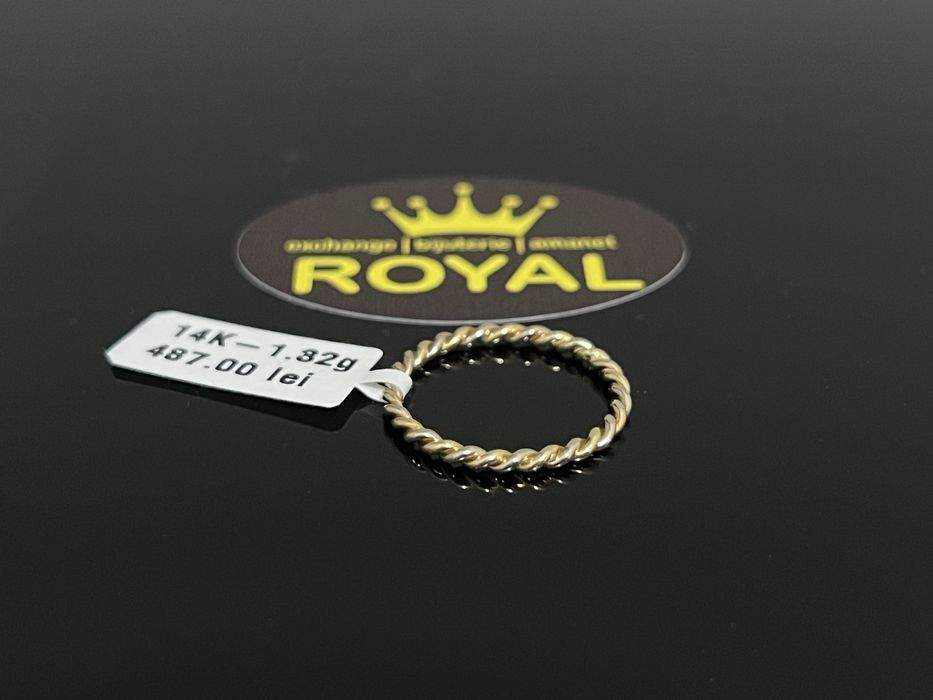 Bijuteria Royal CB : Inel aur 14k 1,32 grame