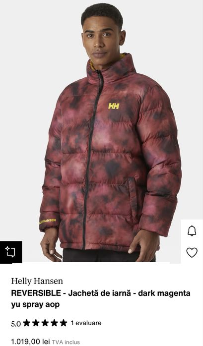 Final sezon! Geaca iarna Helly Hansen Puffer Reversible M