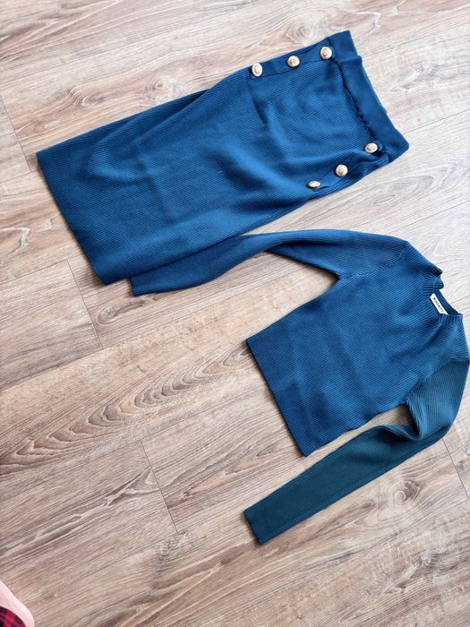 Trening tricotat dama cu fusta