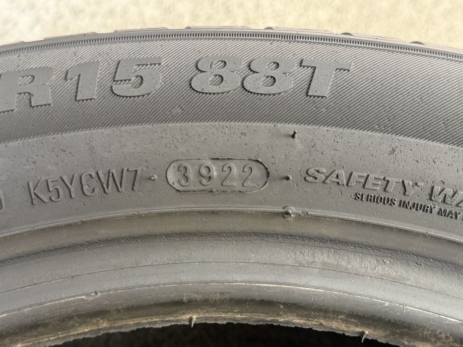 185/60/15 Kumho 2Броя: 70€ 7.8мм