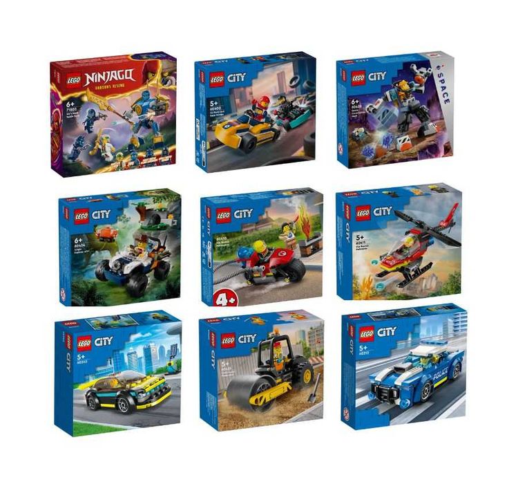 Lego Различни сетове - 60318, 60401, 60383, 60312, 60410, 60411, 60424, 60428, 60400, 71805