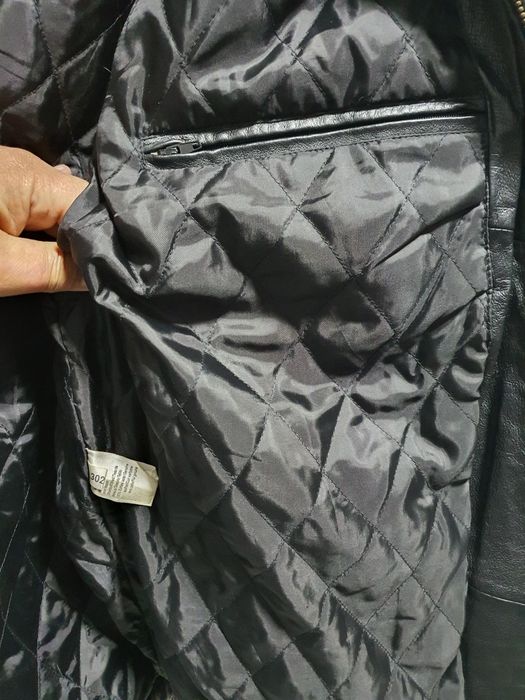 Куртка теплая, кожа, рр48-50, Европа