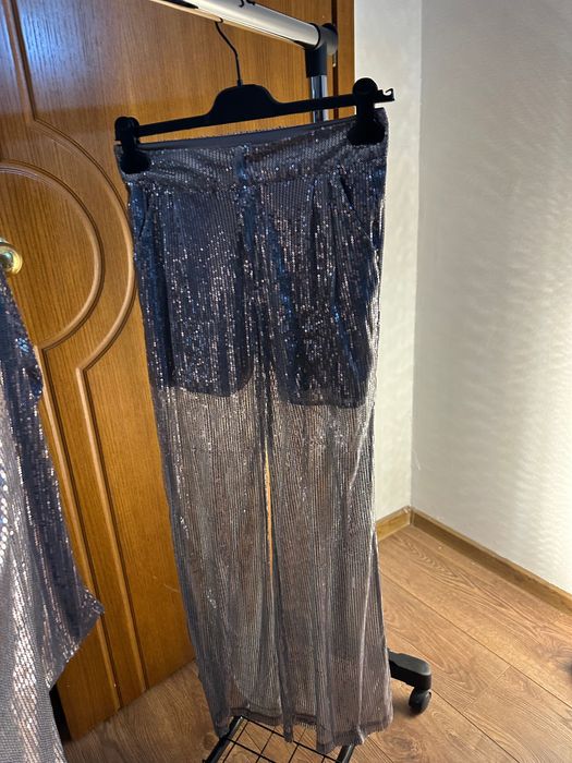 Сако и панталон с пайети