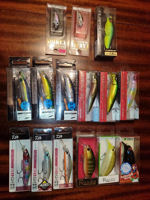Въдици Yamaga Blanks Wizy,Shimano 25 Twin Power XD C3000,Shimano 22 Stella C2500,C3000,воблери.