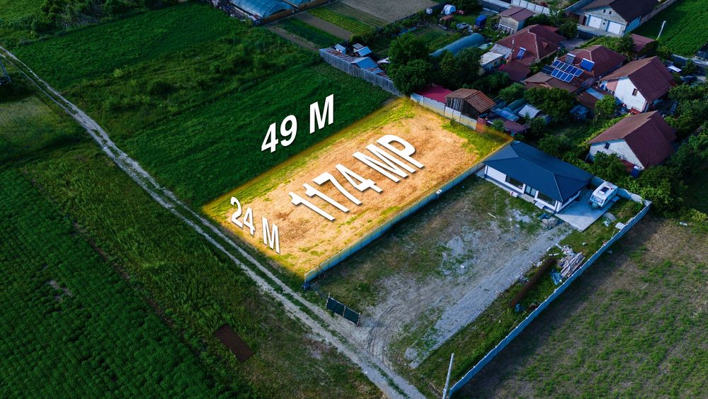 Teren Budesti langa Primarie 1174m2