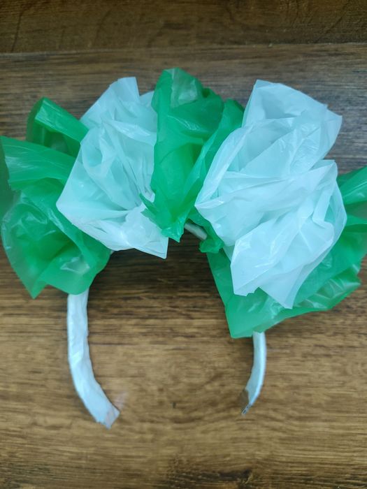 Costum material reciclabil Zâna Primăverii 2-14 ani