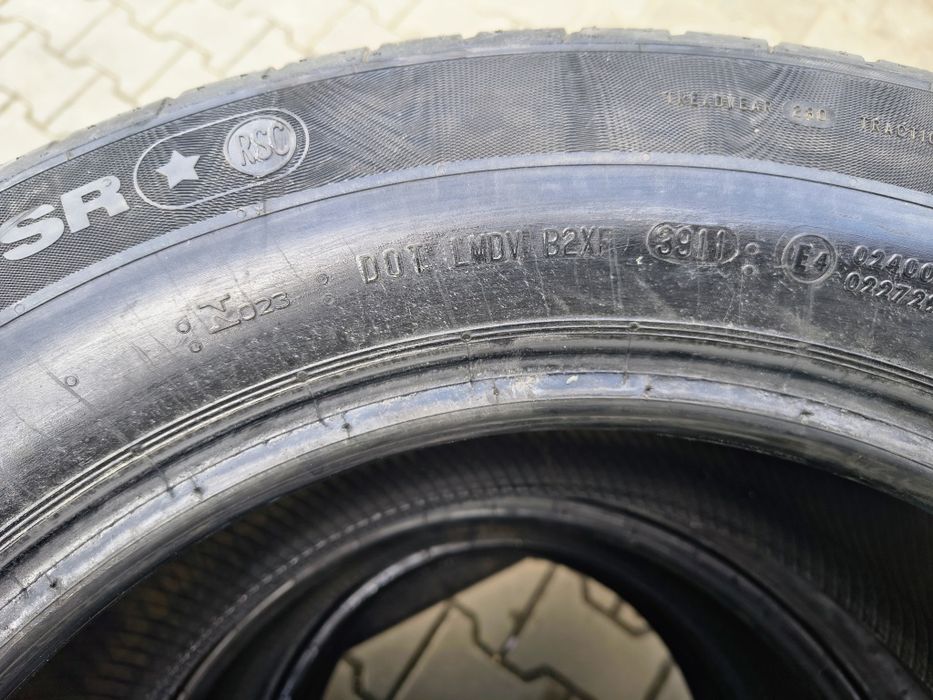 Vând set 4 anvelope Continetal vara 245/55/17,