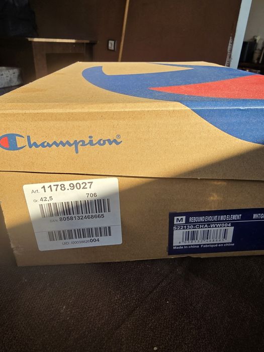 Champion бели обувки