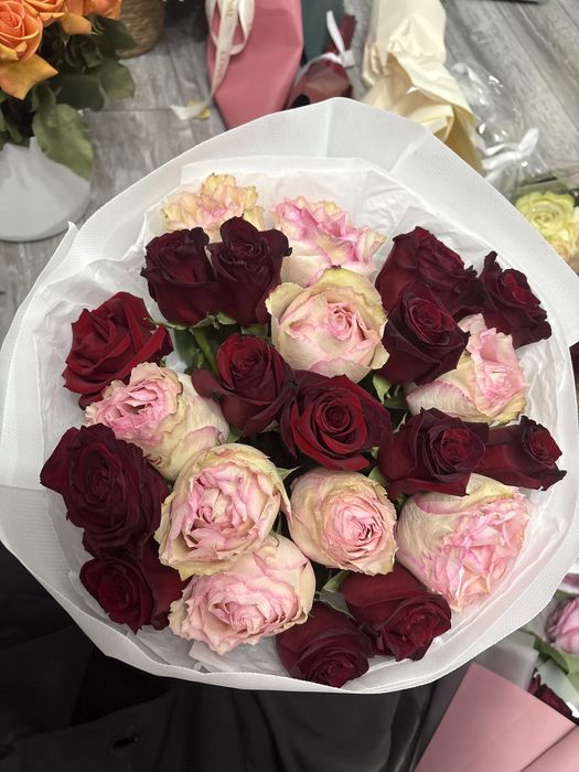 Букет свежий 25шт