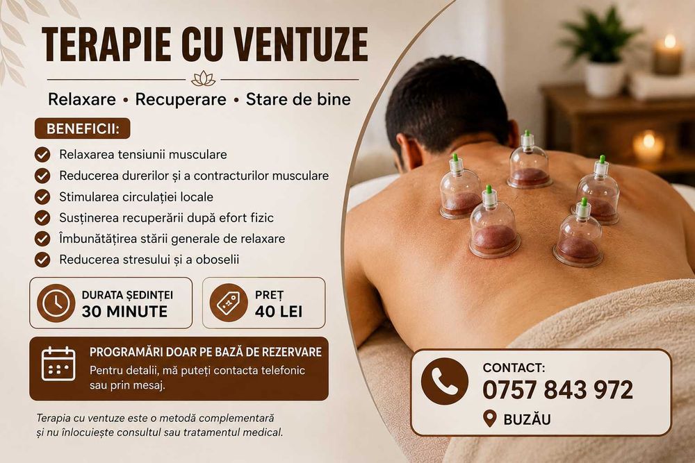 Terapie cu ventuze