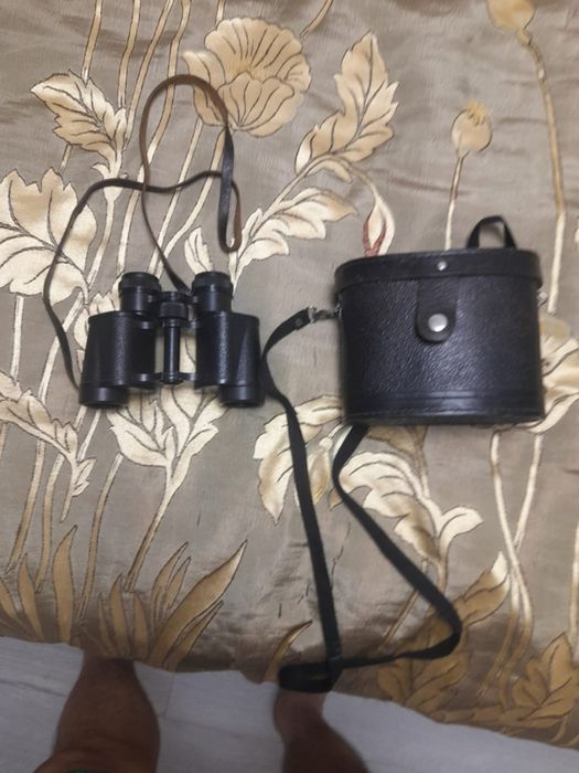 Бинокль чёрный 8×30