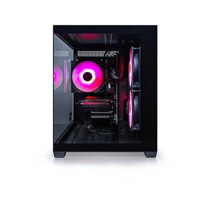 НОВ Гейминг компютър LEVEL UP QUARTZ AMD RYZEN 5 7500F,RADEON RX 7600, RAM 16 GB,ГАРАНЦИЯ