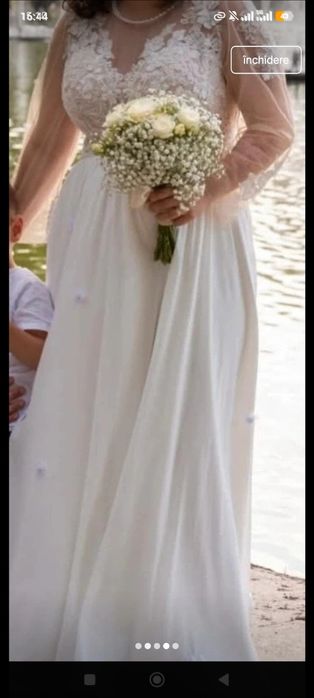 Vând rochie de mireasă