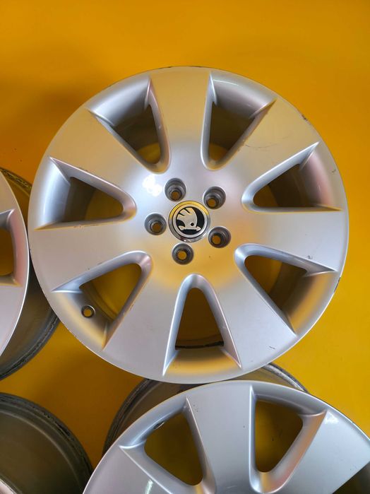 4 Jante Aliaj 5x112 18'' OEM Skoda Octavia Superb Kodiaq Karoq