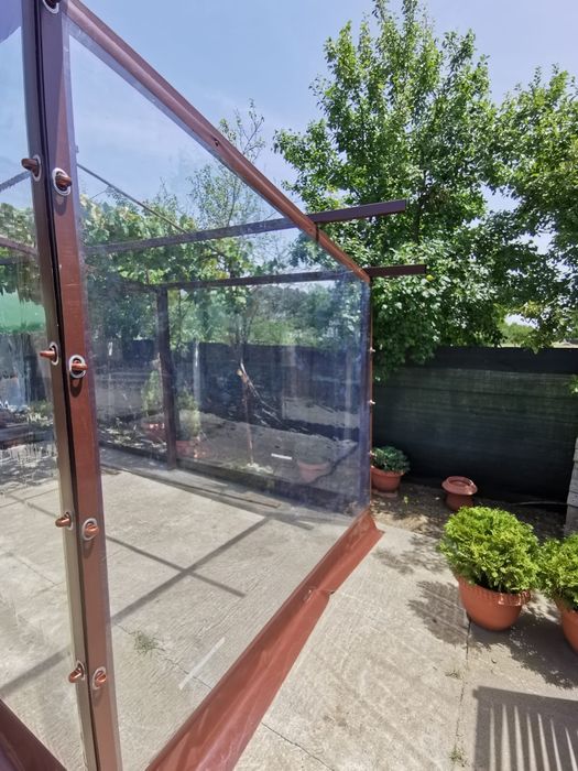 Folie, rulouri Cristal terase si foisoare, folii terasa transparenta