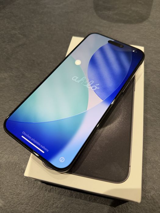 Iphone 15 Pro Max 256 GB Black Titanium stare foarte bună