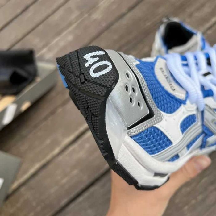 Balenciaga Runner Blue Grey Blue/White