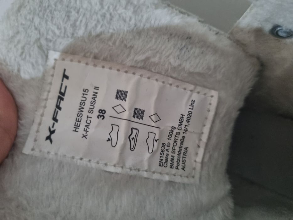 Patine Gheață Damă / Femei X-Fact Susan II, Alb, Mărimea 38
