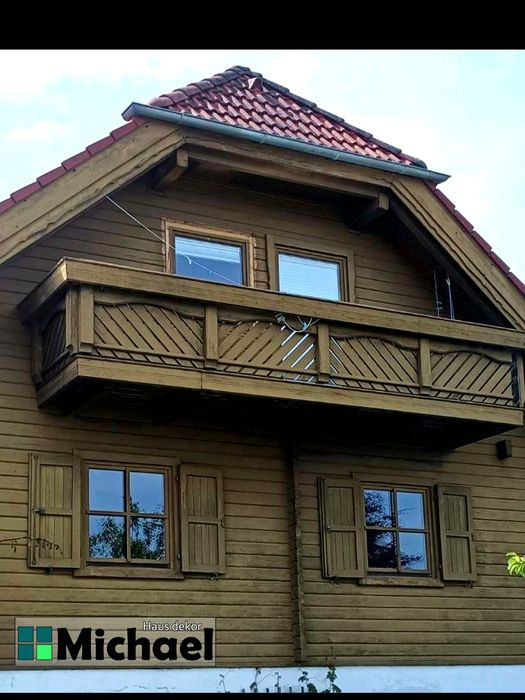 Termopan lemn masiv cu obloane,Austria(Franziska)