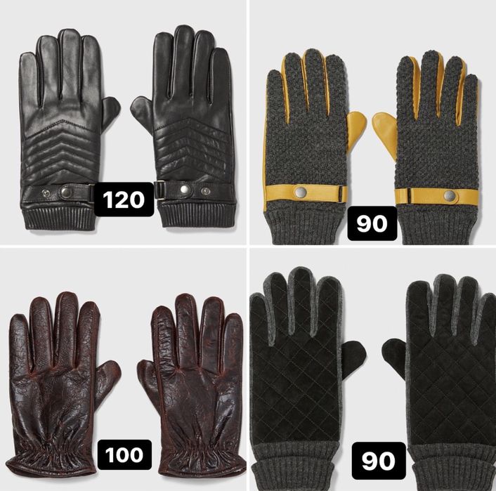 Manusi Zara Man Piele Naturala marima M Noi cu eticheta