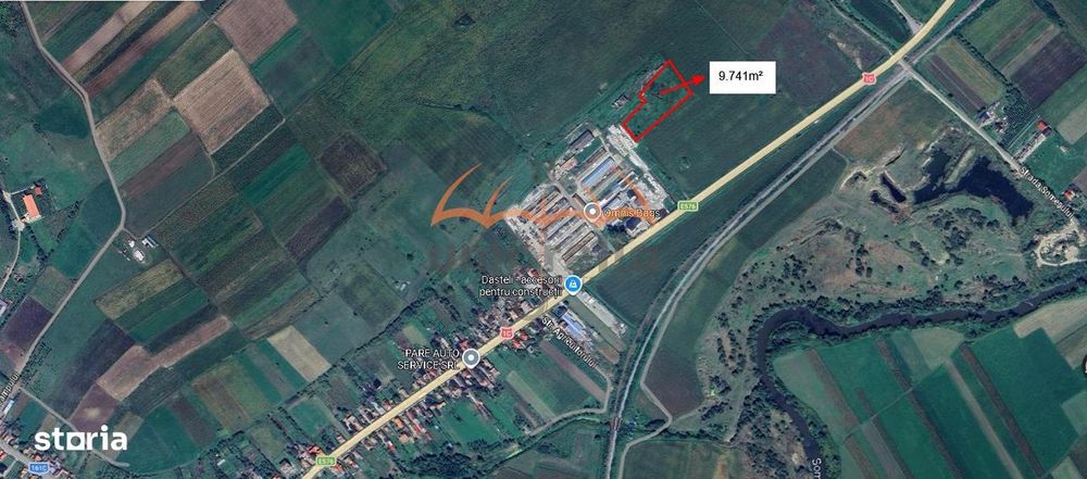 Teren intravilan pentru Hale in Iclod 9.741m², 20€ m²