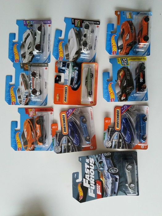 Hot Wheels и MATCHBOX нови метални колички