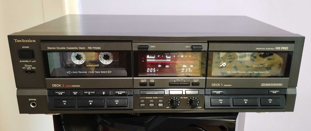 Deck dublu Technics RS-TR355 imaculat,Japan