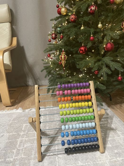 Детские деревянные счёты IKEA