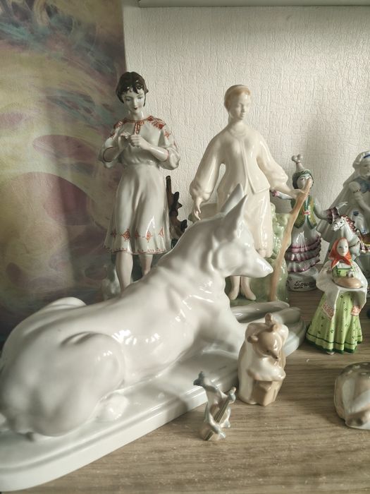 Фигурки фарфор и керамика