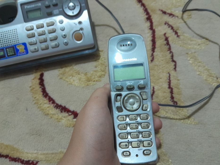Panasonic домашний телефон радио