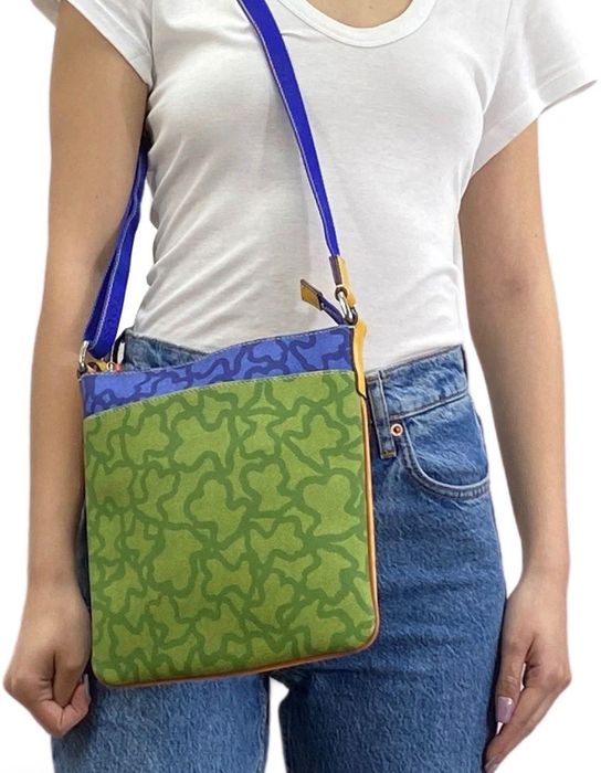 TOUS цветна интересна чанта за през рамо