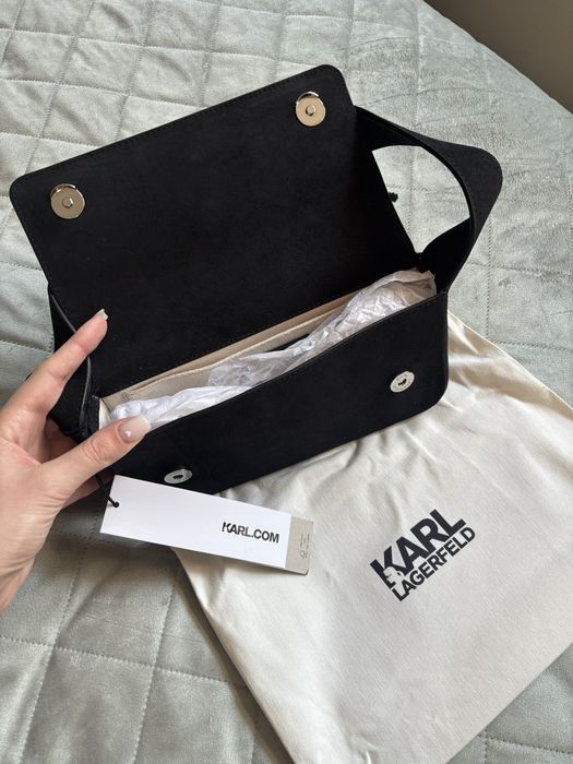 Дамска кожена чанта Karl Lagerfeld