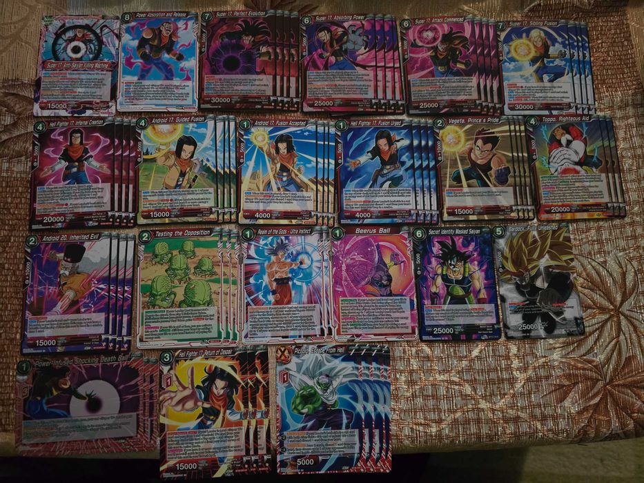 Dragon Ball TCG декове