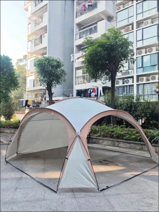 Уличный шатер-тент для отдыха и пикника 420×420×240 см  удобно