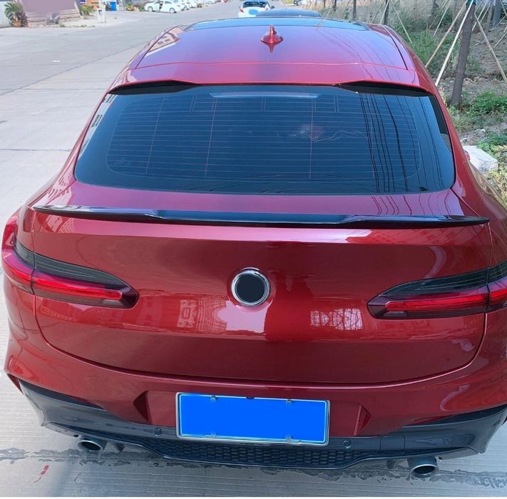 Eleron tuning pentru portbagaj BMW X4 G02 model m4  plastic abs negru lucios