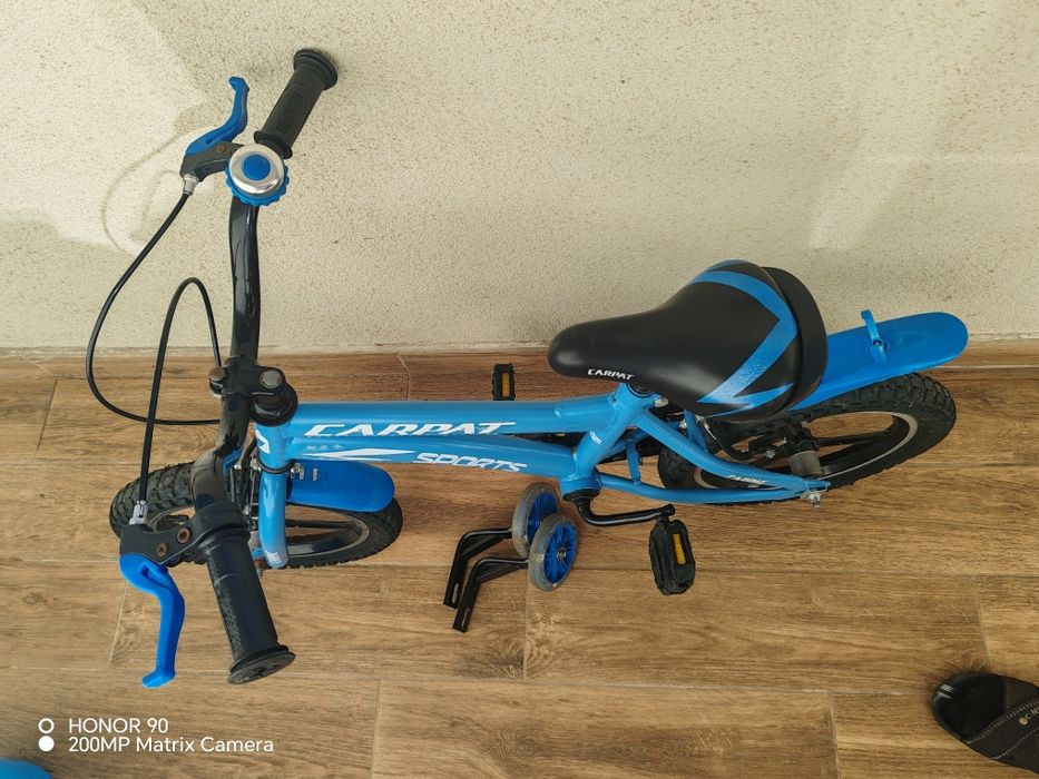 Bicicleta Carpat 14 inch+casca