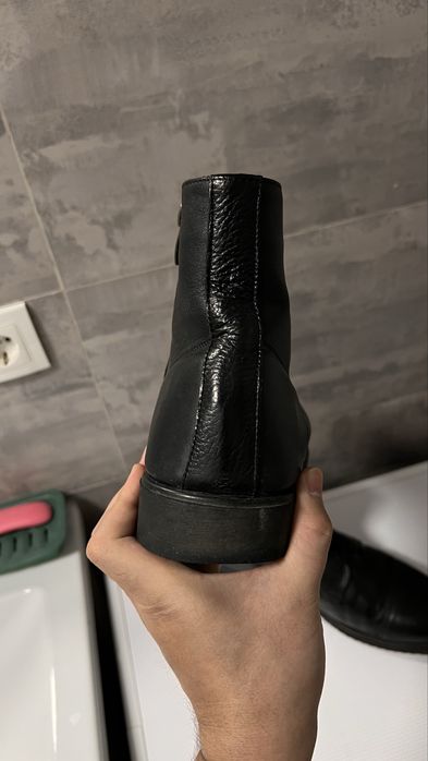 Зимние кожаные ботинки 44 размер (Euroshoes)