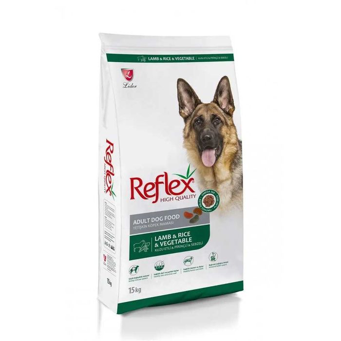 Reflex Dog - Пълноценна храна за кучета- различни видове