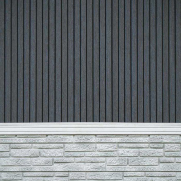 Сайдинг виниловый под дерево Планкен. Профлист, металлочерепица.