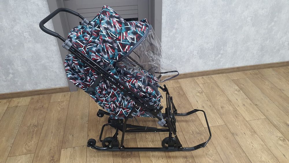 Санки-коляска "Снежинка Универсал 1"