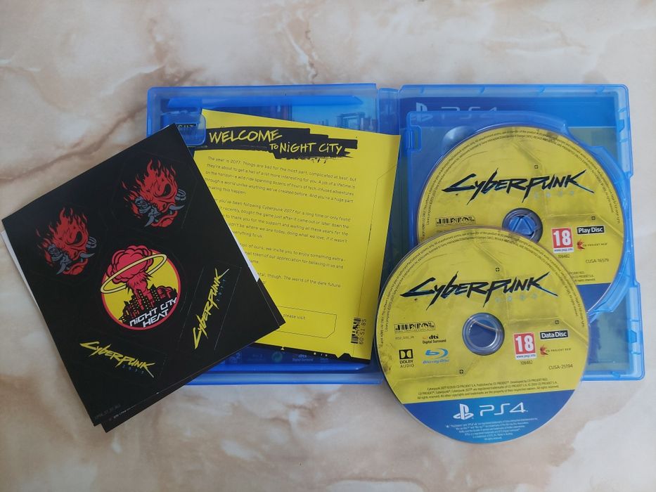 [PS4/PS5] Vând Cyberpunk 2077 original și complet PlayStation 4 și 5