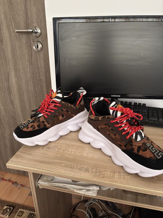 Versace Chain Reaction leopard