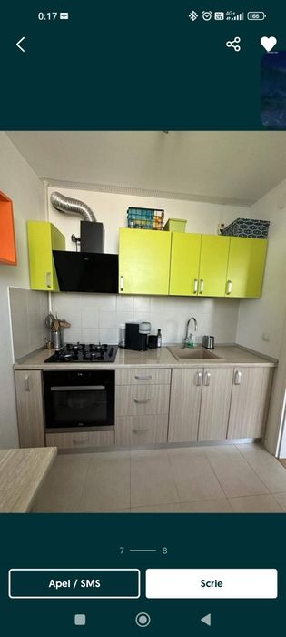 Închirierie Studio dublu cu parcare, bloc 2015, Pipera complet mobilat și utilat