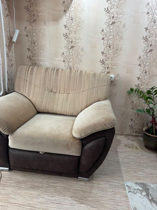 Диван раскладной с креслом