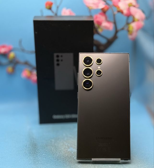 ГАРАНЦИОНЕН!!! Samsung Galaxy S24 Ultra, 12GB RAM, 256GB, 5G, Black