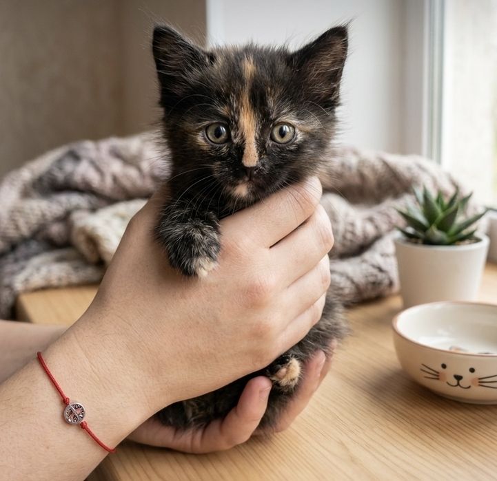 Маленькое чудо в добрые руки! Котёнок ищет дом