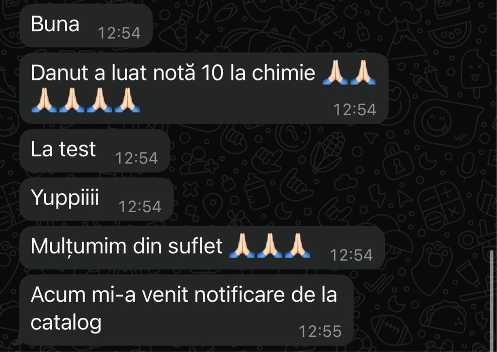 Sedinte de meditatii-chimie si biologie