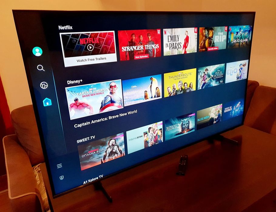 Телевизор - Samsung 50 ИНЧА - QLED - SMART TV - UHD - HDR !