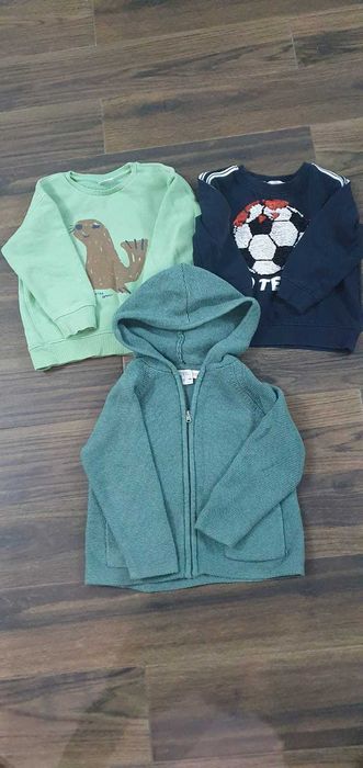3 Bluze grosute pentru copii 2 Zara & 1 H&M, 104