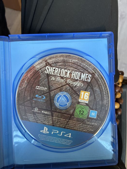 игра на playstation 4,sherlock holmes